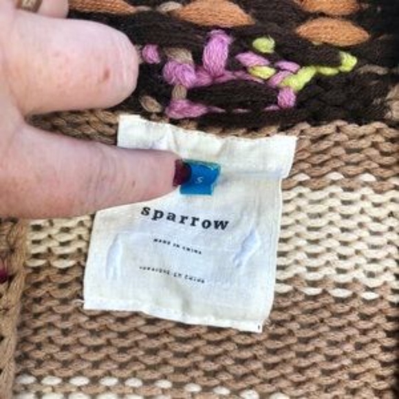 ANTHROPOLOGIE | Sparrow Striped Cardigan Sweater - Picture 3 of 3